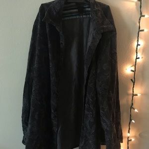 Corduroy button down shirt